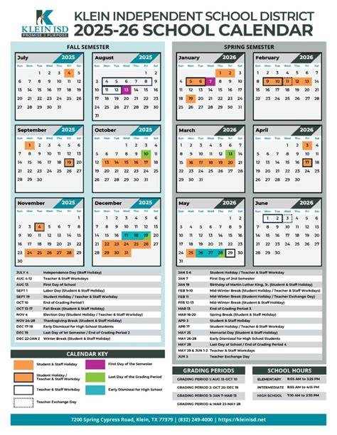 Donna Klein Jewish Academy Calendar