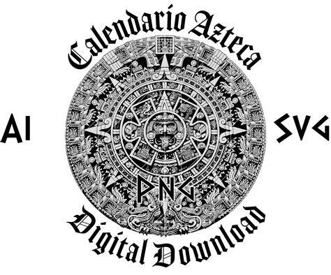 aztec calendar easy calendar drawing