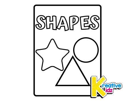 shapes to colour