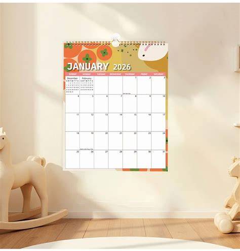cute wall calendar
