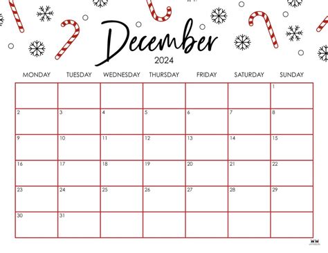 december 2024 calendar