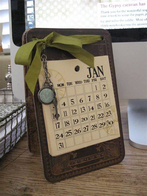 homemade gifts made easy calendar