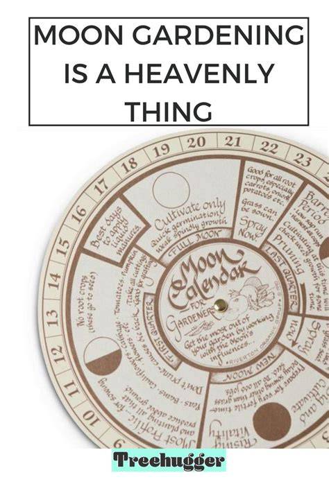 moon gardening calendar