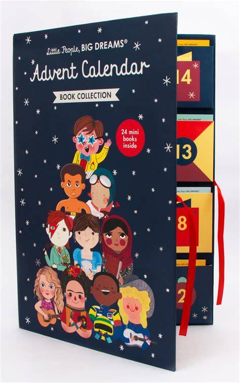 advent calendar with mini books