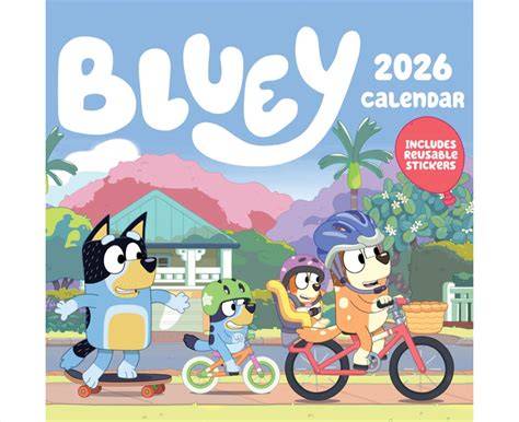 bluey calendar 2025