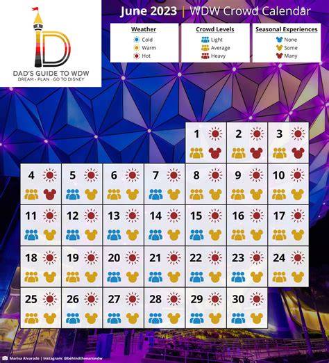 crowd calendar disney world