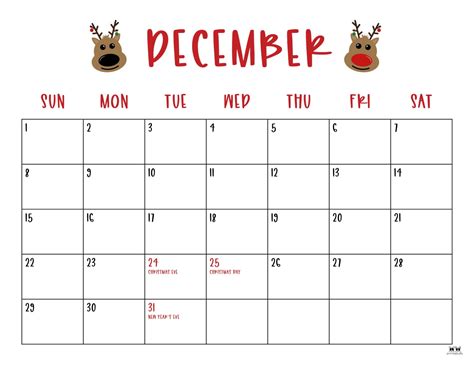 free printable december 2024 calendar