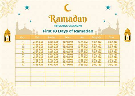 ramadan calendar 2025