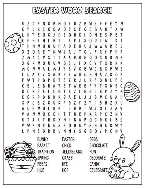 Easter Activity Pages Printable