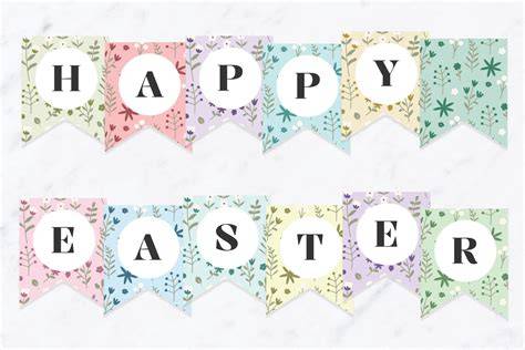 Easter Banner Printable Free