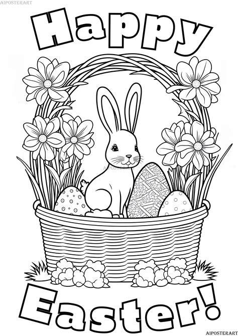 Easter Coloring Printable