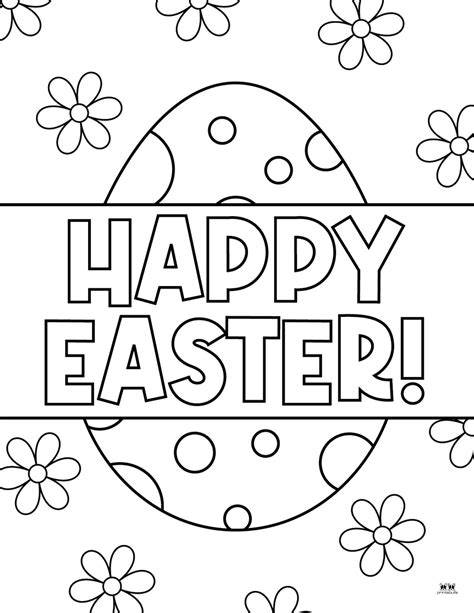 Easter Coloring Printables