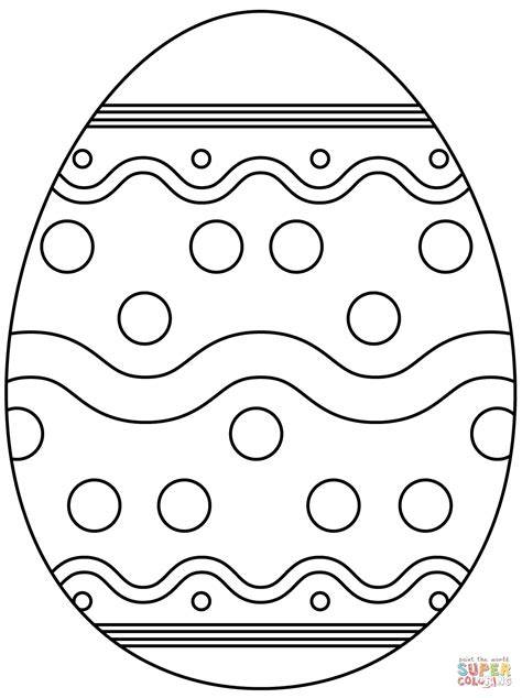 Easter Egg Coloring Pages Printable