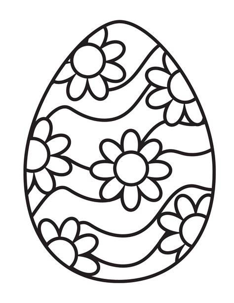 Easter Egg Coloring Pages