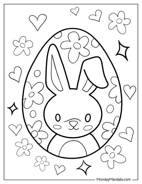 Easter Eggs Coloring Pages Printable