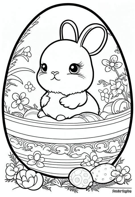 Easter Printable Color Sheets