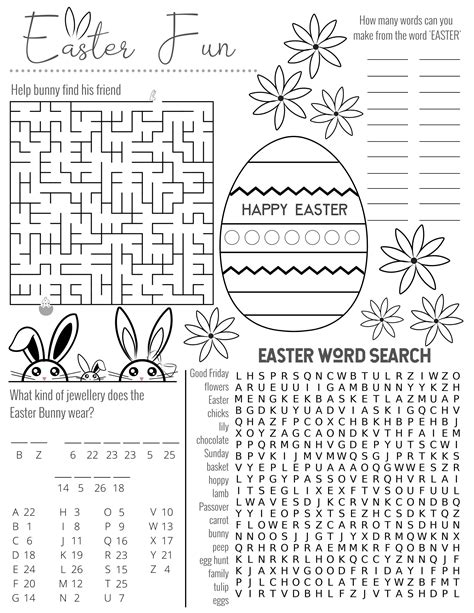 Easter Sheet