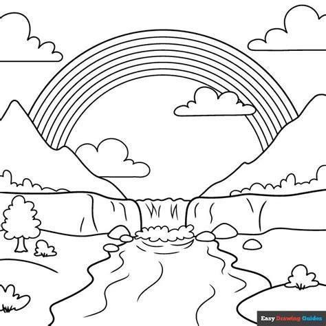 Easy Landscape Coloring Pages