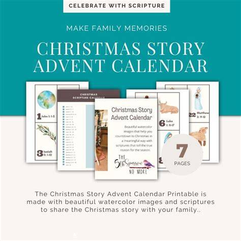 a christmas story advent calendar