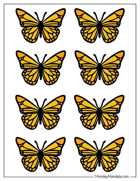 butterfly coloring printouts