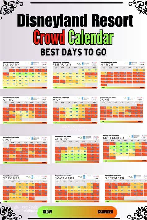 disneyland busy calendar