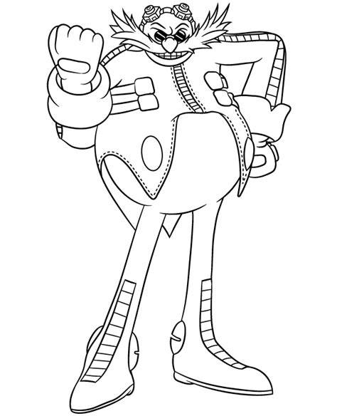 Eggman Coloring Pages
