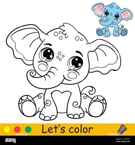 Elephant Coloring Book