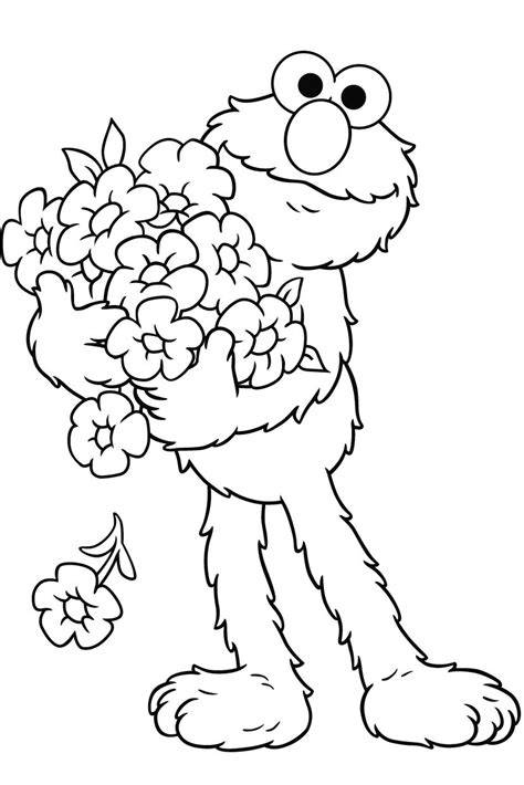 Elmo Colouring