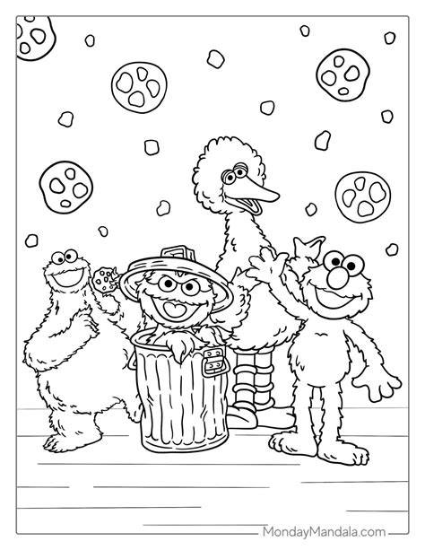 Elmo Pictures To Color