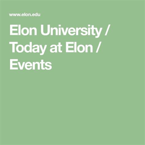 Elon Academic Calendar 2024