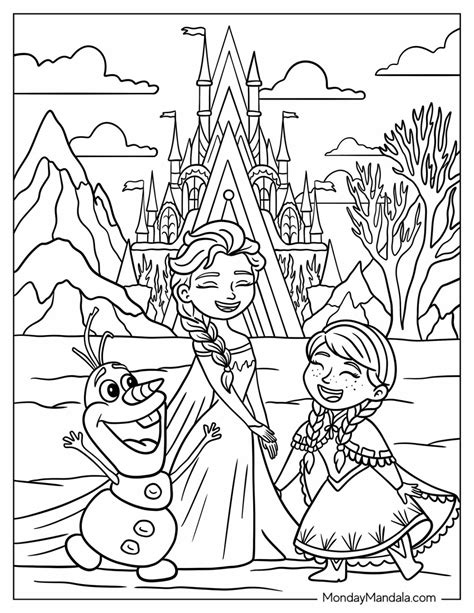 Elsa Color Page