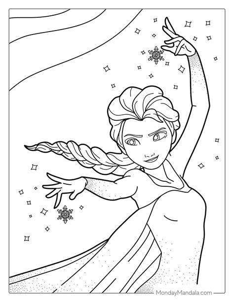 Elsa Coloring Sheet