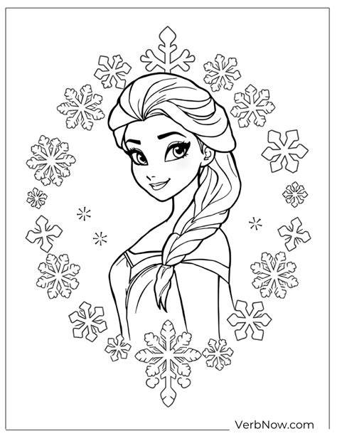 Elsa Coloring Sheets Printable