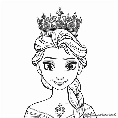 Elsa Frozen Coloring
