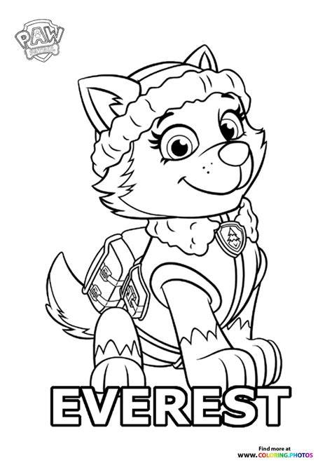 Everest Coloring Page