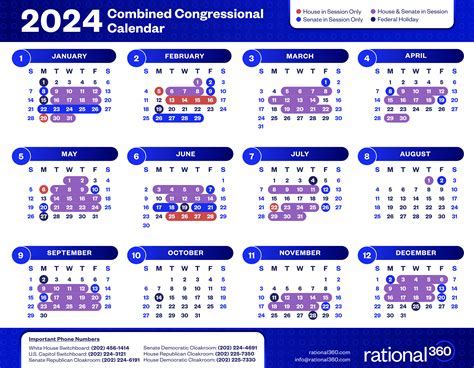 house of reps calendar