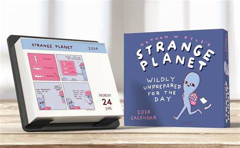 strange planet calendar