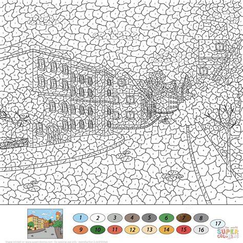 Extreme Color By Number Printables