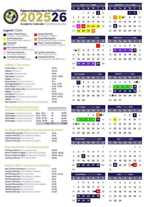 Fabens Isd Calendar