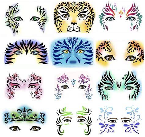 Face Painting Stencils Printable