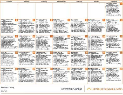 Facility Use Calendar