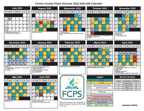 Fairfax County Sacc Calendar