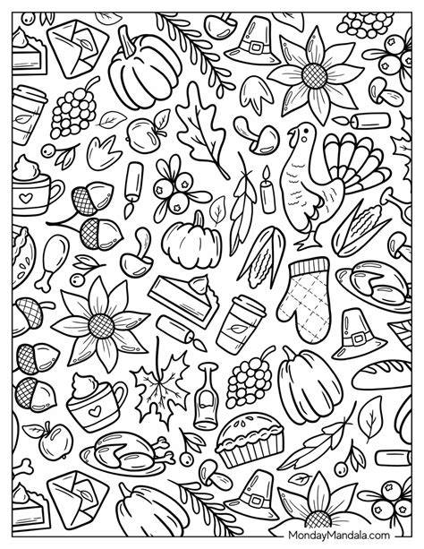 Fall Adult Coloring