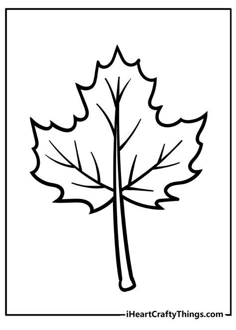 Fall Leaf Coloring Pages Printable
