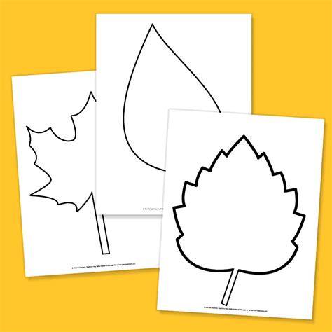 Fall Leaf Pattern Printable