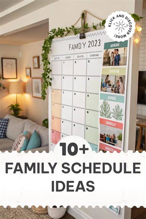 Family Calendar Ideas