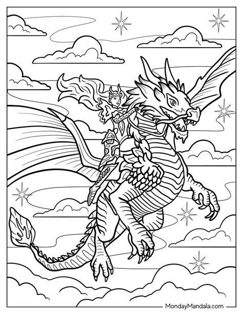 Fantasy Coloring Sheets