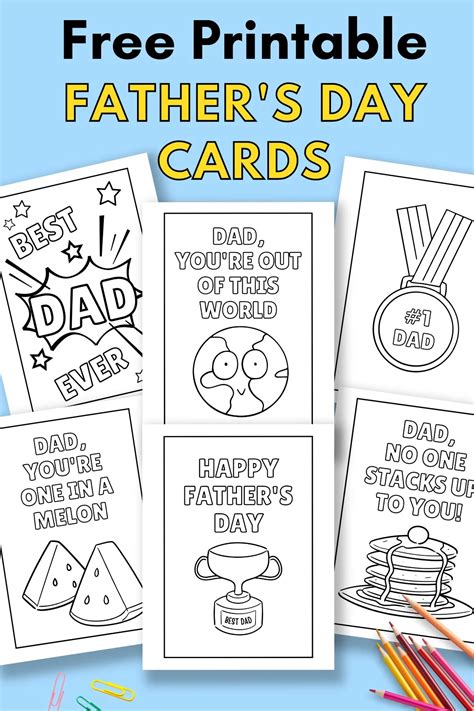 Fathers Day Free Printable