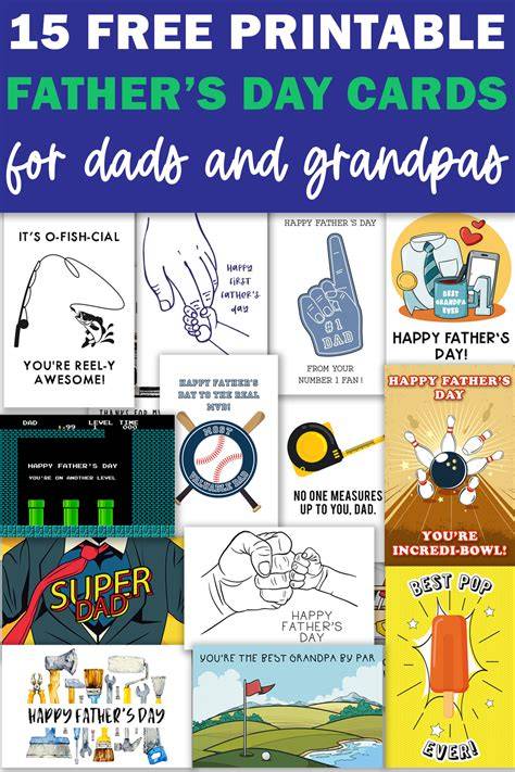 Fathers Day Printable