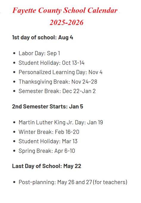 Fayette County Schools Lexington Ky Calendar